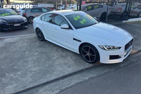 White 2016 Jaguar XE Sedan 25T R-Sport