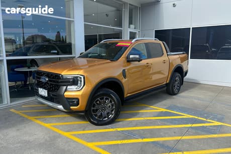 Yellow 2025 Ford Ranger Double Cab Pick Up Wildtrak X 2.0 (4X4)