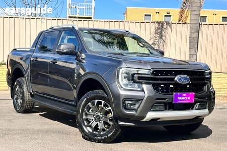 Grey 2025 Ford Ranger Double Cab Pick Up Wildtrak X 2.0 (4X4)