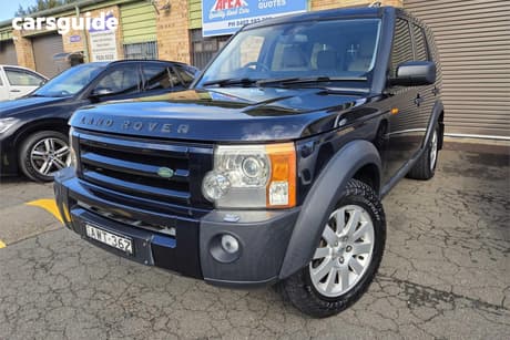 Blue 2005 Land Rover Discovery 3 Wagon Hse