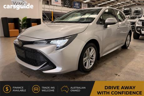 Silver 2021 Toyota Corolla Hatchback Ascent Sport
