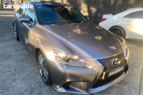 Grey 2015 Lexus IS350 Sedan F Sport