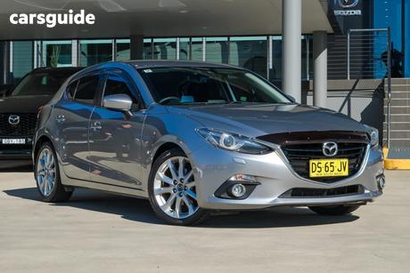 Silver 2015 Mazda 3 Hatchback Sp25 Gt