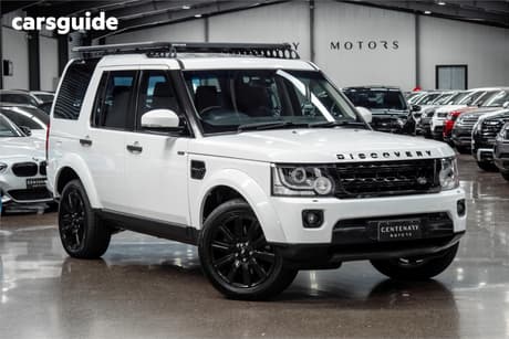 White 2015 Land Rover Discovery 4 Wagon 3.0 Tdv6