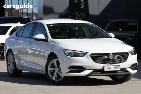 White 2019 Holden Commodore Liftback Lt