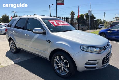 Silver 2012 Ford Territory Wagon Titanium (Rwd)