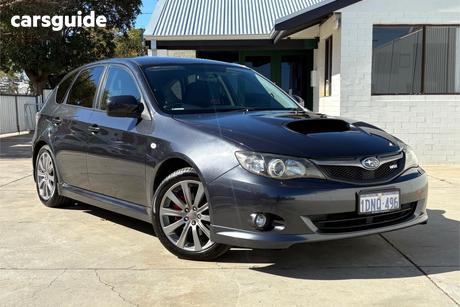 Grey 2009 Subaru Impreza Hatchback Wrx (Awd)