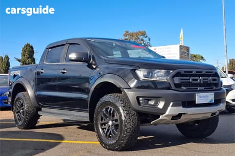 Black 2018 Ford Ranger Double Cab Pick Up Raptor 2.0 (4X4)
