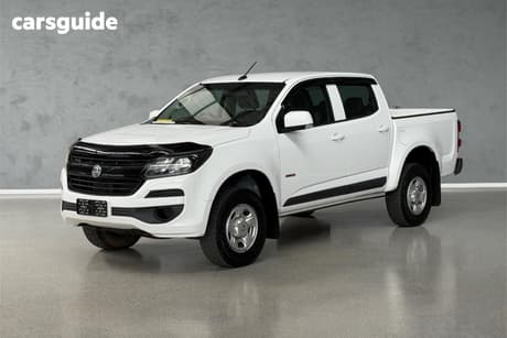 White 2018 Holden Colorado Crew Cab Pickup Ls (4X2)