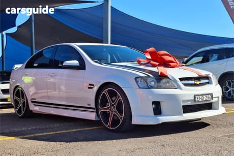 White 2007 Holden Commodore Sedan Ss