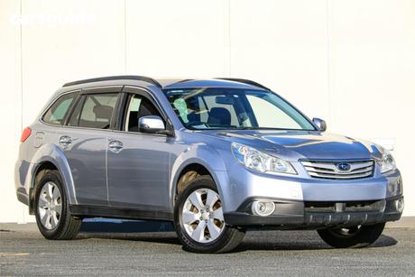 Silver 2012 Subaru Outback Wagon 2.5I