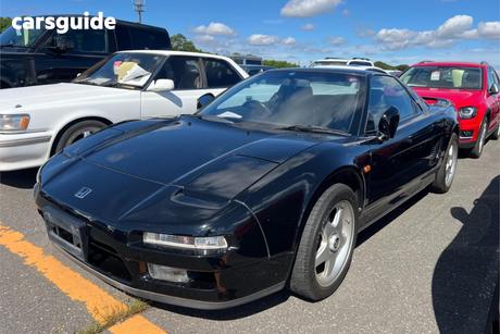 Black 1991 Honda NSX Coupe