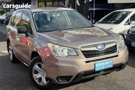 Beige 2013 Subaru Forester Wagon 2.5I