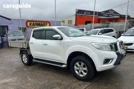 White 2016 Nissan Navara Dual Cab Utility St (4X4)
