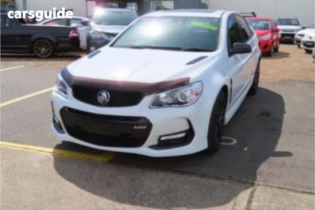 White 2017 Holden Commodore Sedan Ss-V Redline