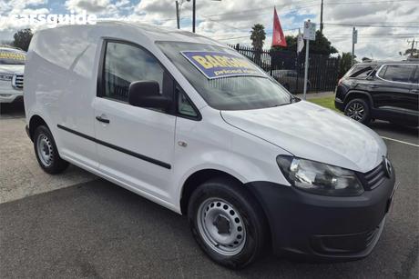 White 2012 Volkswagen Caddy Van Tsi160