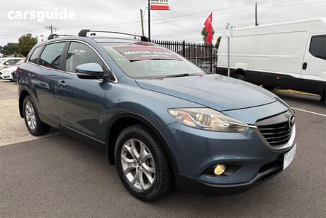 Blue 2014 Mazda CX-9 Wagon Classic (Fwd)