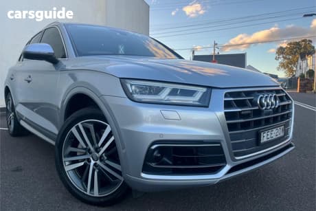 Silver 2017 Audi Q5 Wagon 2.0 Tdi Quattro Sport