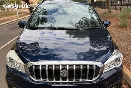 Blue 2018 Suzuki S-Cross Wagon Turbo