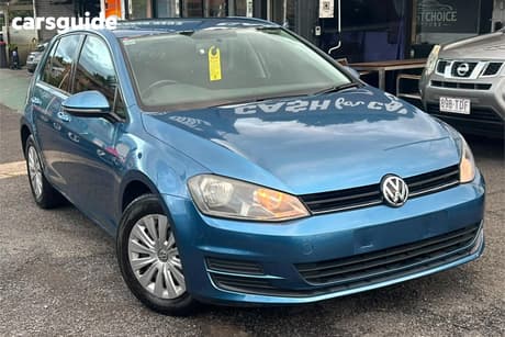 Blue 2013 Volkswagen Golf Hatchback 90 Tsi