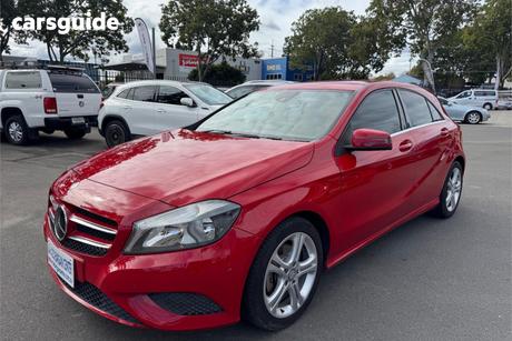 Red 2015 Mercedes-Benz A180 Hatchback Be