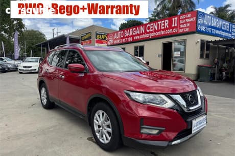 Red 2019 Nissan X-Trail Wagon St-L (2Wd) (5Yr)