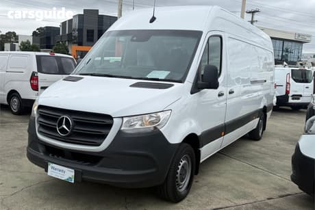 White 2021 Mercedes-Benz Sprinter Van 314Cdi Vs30 Lwb Rwd