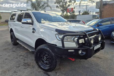 White 2016 Ford Ranger Dual Cab Utility Xlt 3.2 (4X4)
