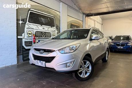 Silver 2012 Hyundai IX35 Wagon Elite (Awd)