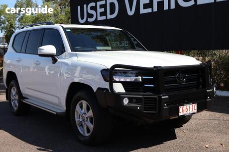 White 2024 Toyota Landcruiser Wagon Lc300 Gxl (4X4)