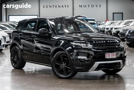 Black 2014 Land Rover Range Rover Evoque SUV TD4 DYNAMIC 4X4