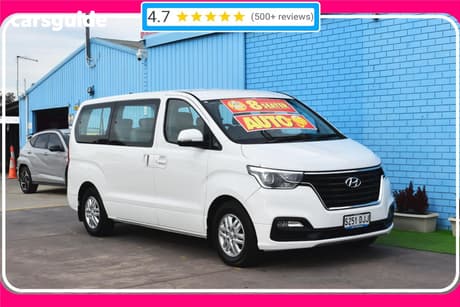 White 2018 Hyundai Imax Wagon Active