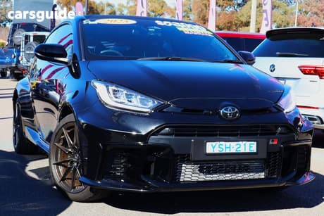 Black 2025 Toyota GR Yaris Hatchback Gts