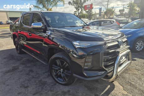 Black 2021 LDV T60 Double Cab Utility Max Luxe (4X4)