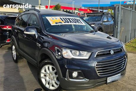 Blue 2016 Holden Captiva Wagon Active 7 Seater