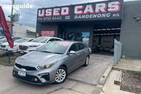 Grey 2019 Kia Cerato Hatchback S