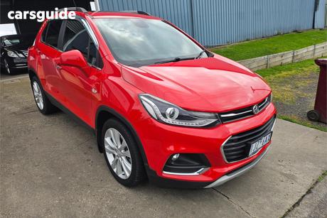 Red 2017 Holden Trax Wagon Lt
