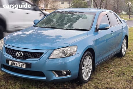 Blue 2011 Toyota Aurion Sedan At-X