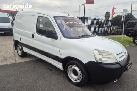 White 2008 Citroen Berlingo Panel Van Ii