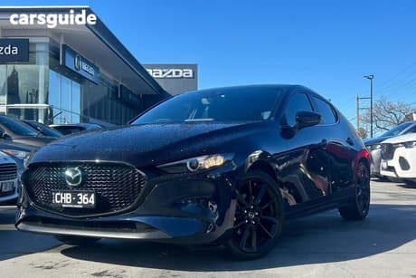 Blue 2023 Mazda 3 Hatchback G25 Evolve Sp