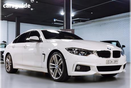 White 2019 BMW 430I Coupe Gran Coupe M Sport