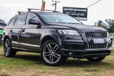 Black 2012 Audi Q7 Wagon 3.0 Tdi Quattro