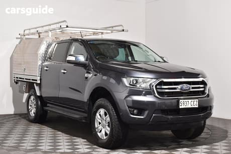 Grey 2020 Ford Ranger Super Cab Utility Xlt 3.2 (4X4)
