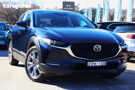 Blue 2025 Mazda CX-30 Wagon G20 Evolve (Fwd)