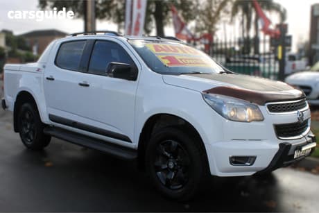 White 2016 Holden Colorado Crew Cab Pickup Z71 (4X4)
