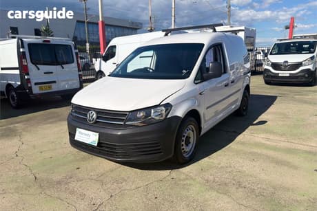White 2020 Volkswagen Caddy Commercial TDI250 F