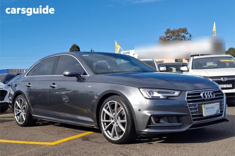 Grey 2016 Audi A4 Sedan 2.0 Tfsi S Tronic Sport