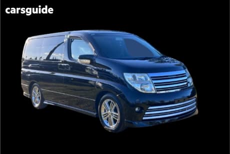 Black 2006 Nissan Elgrand Wagon