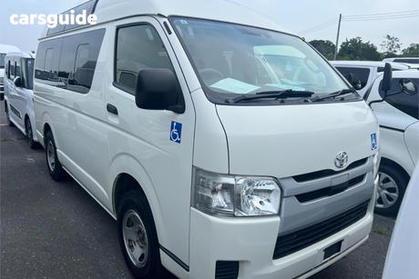 White 2018 Toyota HiAce SUV 4WD HIGH ROOF