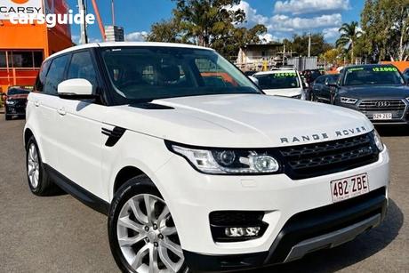 White 2017 Land Rover Range Rover SUV SPORT SD4 S LW MY17